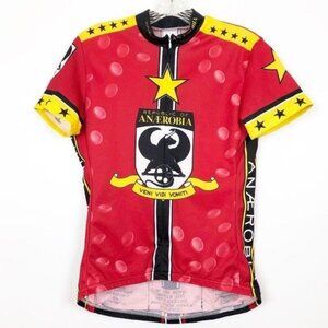 Voler Women's Cycling Jersey Sz Small Republic Anaerobia Red Yellow